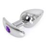 Kiotos Plug Bijou anal avec base arrondie Curve 6 x 2.8 cm - Bijou Violet